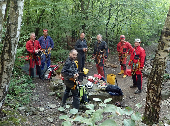 Účastníci dalšího tréningu SRT (teda kromě Ráfy - ten to fotí) foto (c) Rafal