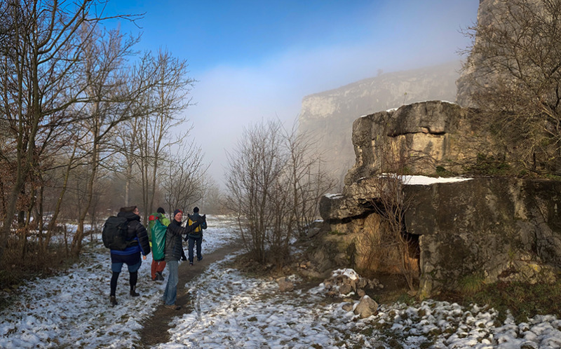 V prosinci začíná trénovat naše výšková sekce na další čtyřtisícovku zatím ve středočeském Srbsku foto (c) MejlaD 2021