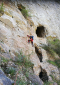 DrKozel vystrojuje nové přemostění vytvořené nad Deštivou jeskyní v lomu Mexiko foto (c) Lemi junior