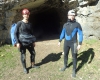 ...dva nejodvážnější badatelé se ještě naposledy fotí před vstupem do Vodní štolyfoto (c) DrKozel