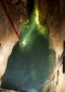 Zaplavená část Potraťové jeskyně klesá do hloubky téměř sedmdesáti metrů Český kras, Podtraťovka