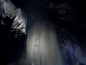 Žebřik ve vodopádu před sifonem ONO 