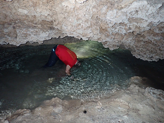 Míra Manhart nahlíží do budoucnosti foto (c) Speleoaquanaut 2022