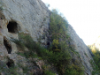 Jižní stěna lomu Mexiko v sobě ukrývá systém štol i Deštivou jeskyni foto (c) DrKozel