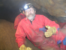 Nestor Speleoaquanautu a duchovní otec chýnovského podvodního průzkumu Jirka Hovorka se na výzkumech v Chýnoivské jeskyni podílel obří měrou 
