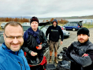 Speleoaquanauti zprava: Rafal, DrKozel, Pepé Kanta, Marek Švejda selfie (c) Marek Švejda 2020